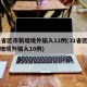 31省区市新增境外输入12例(31省区市新增境外输入10例)