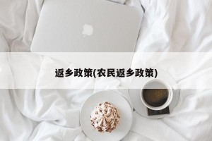 返乡政策(农民返乡政策)