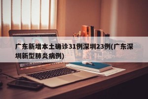 广东新增本土确诊31例深圳23例(广东深圳新型肺炎病例)