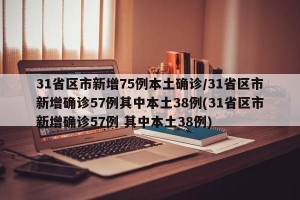 31省区市新增75例本土确诊/31省区市新增确诊57例其中本土38例(31省区市新增确诊57例 其中本土38例)